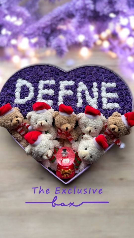 Teddy Christmas Box