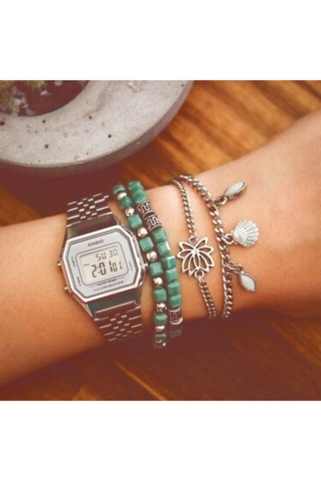 CASIO LA680WA-7DF KADIN KOL SAATİ