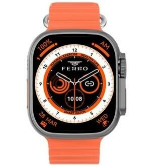 FERRO FSW1116 BLACK-ORANGE ERKEK KOL SAATİ