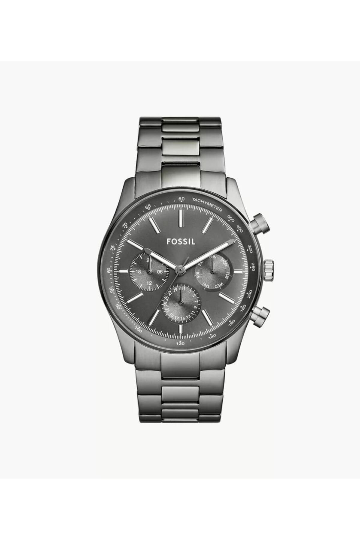 Fossil FBQ2854 FÜME İYON KAPLAMA ERKEK KOL SAATİ