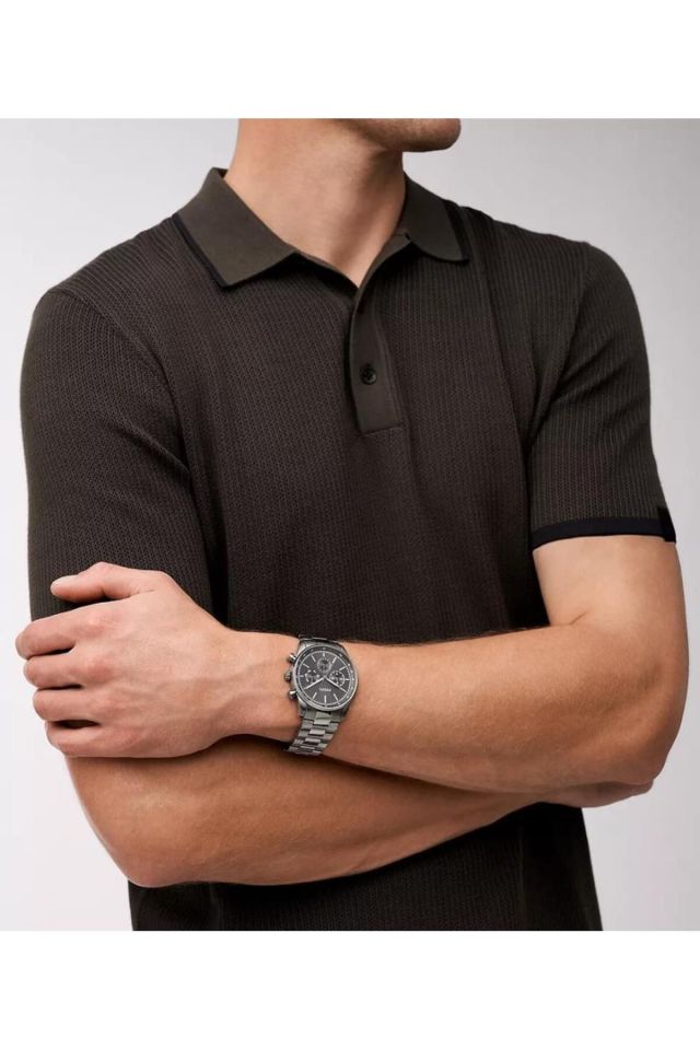 Fossil FBQ2854 FÜME İYON KAPLAMA ERKEK KOL SAATİ