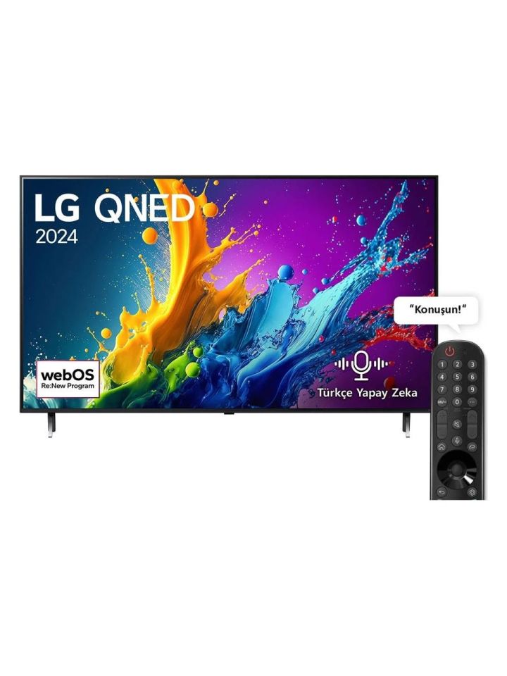LG 65QNED80T 65'' 165 Ekran Uydu Alıcılı 4K Ultra HD Smart LED TV