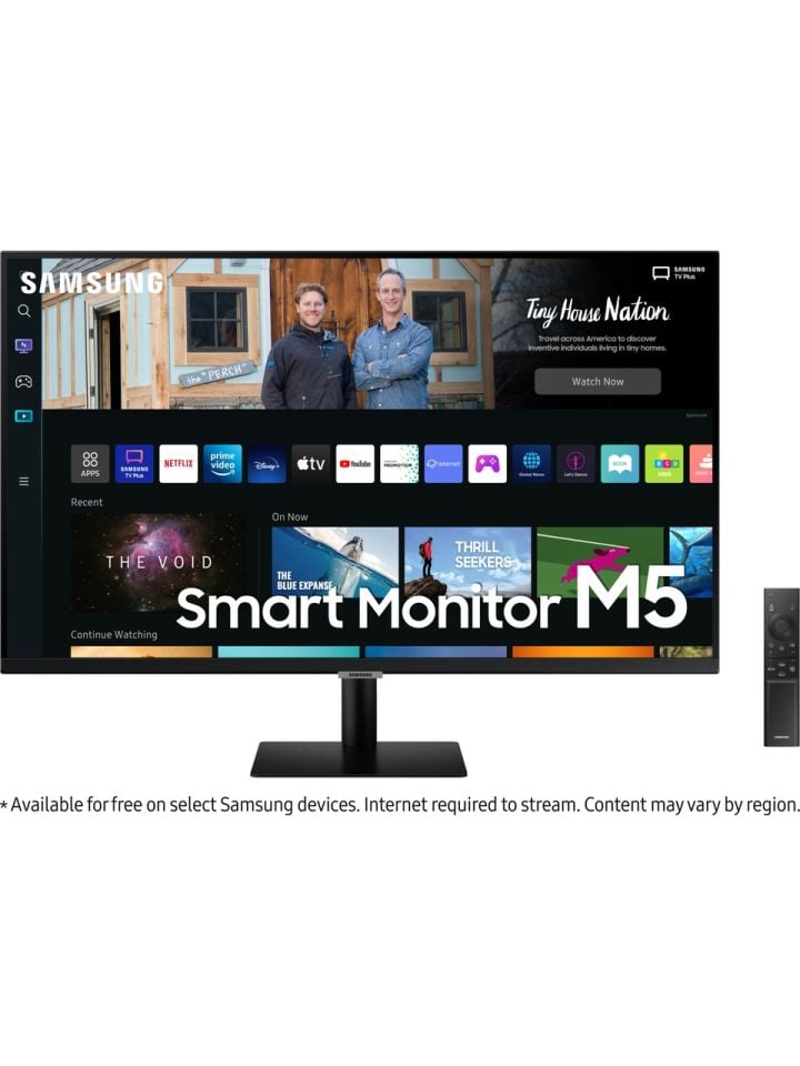 Samsung M5 LS32CM500EUXUF 32'' Fhd 60Hz HDR10 (Wifi Bluetooth) Smart Monitör