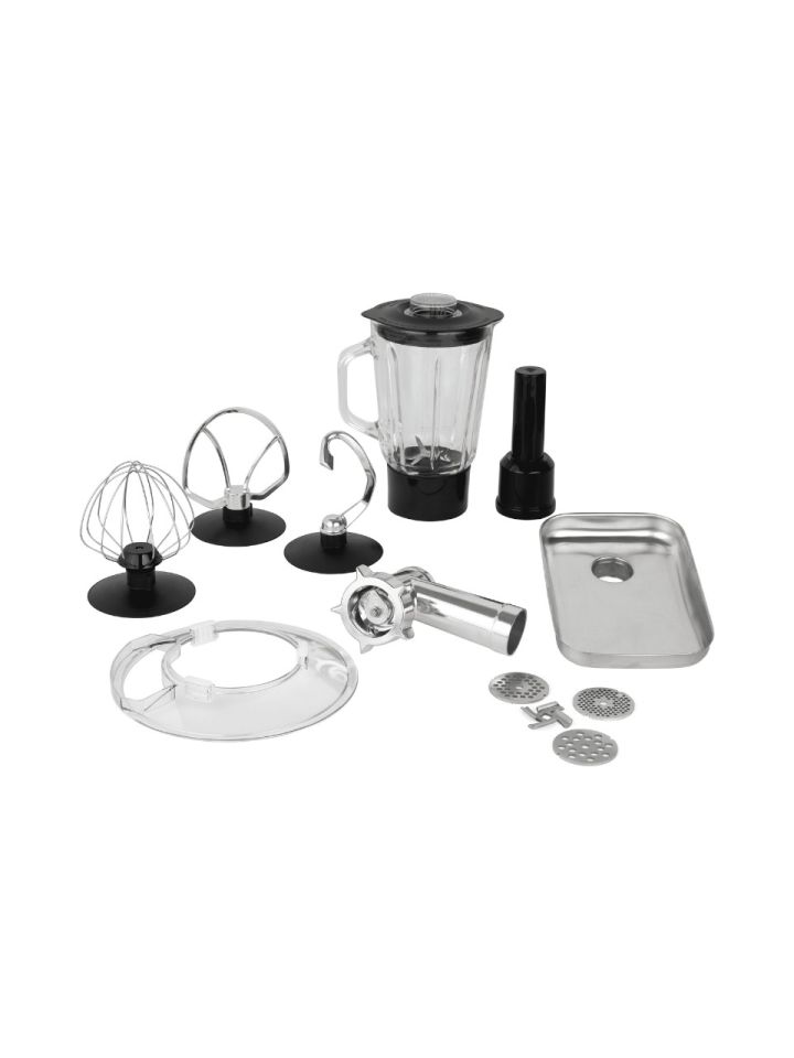 Yui M200 Multi-Fonksiyonel 3'ü Bir Arada Döküm Gövde Stand Mikser Kıyma Setli ve Blender Özellikli 1800W