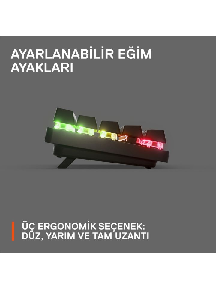 SteelSeries Apex Pro Mini Wireless Kablosuz Mekanik Oyuncu Klavyesi