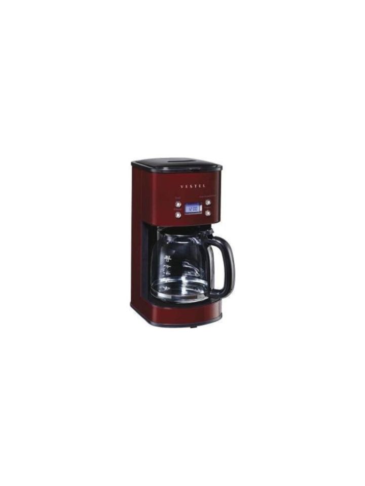Vestel Retro Bordo Filtre Kahve Makinası 1000W 12 Fincan Kapasite