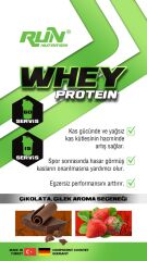 Whey Protein - 2.4 kg - Çilek Aromalı - 60 Servis - Hediyeli