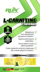 L-Carnitine - 20 Ampül - Limon Aromalı - 3000mg - 20 Servis - Hediyeli