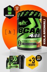 Bcaa 4.1.1 Kola Aromalı - 420 gr - 60 Servis - Hediyeli