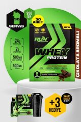 Whey Protein Çikolata Aromalı Saşe - 30 Adet - 990g - Hediyeli