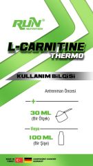 L-Carnitine - 1 LT - Limon Aromalı - 3000mg - 33 Servis - Hediyeli