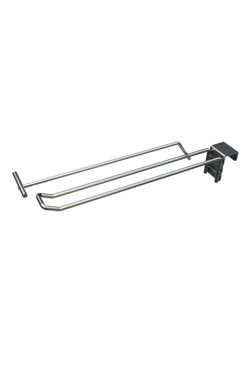 ATG Labeled U Spot Wire Hanger Rod 40 cm 25 Piece Pack