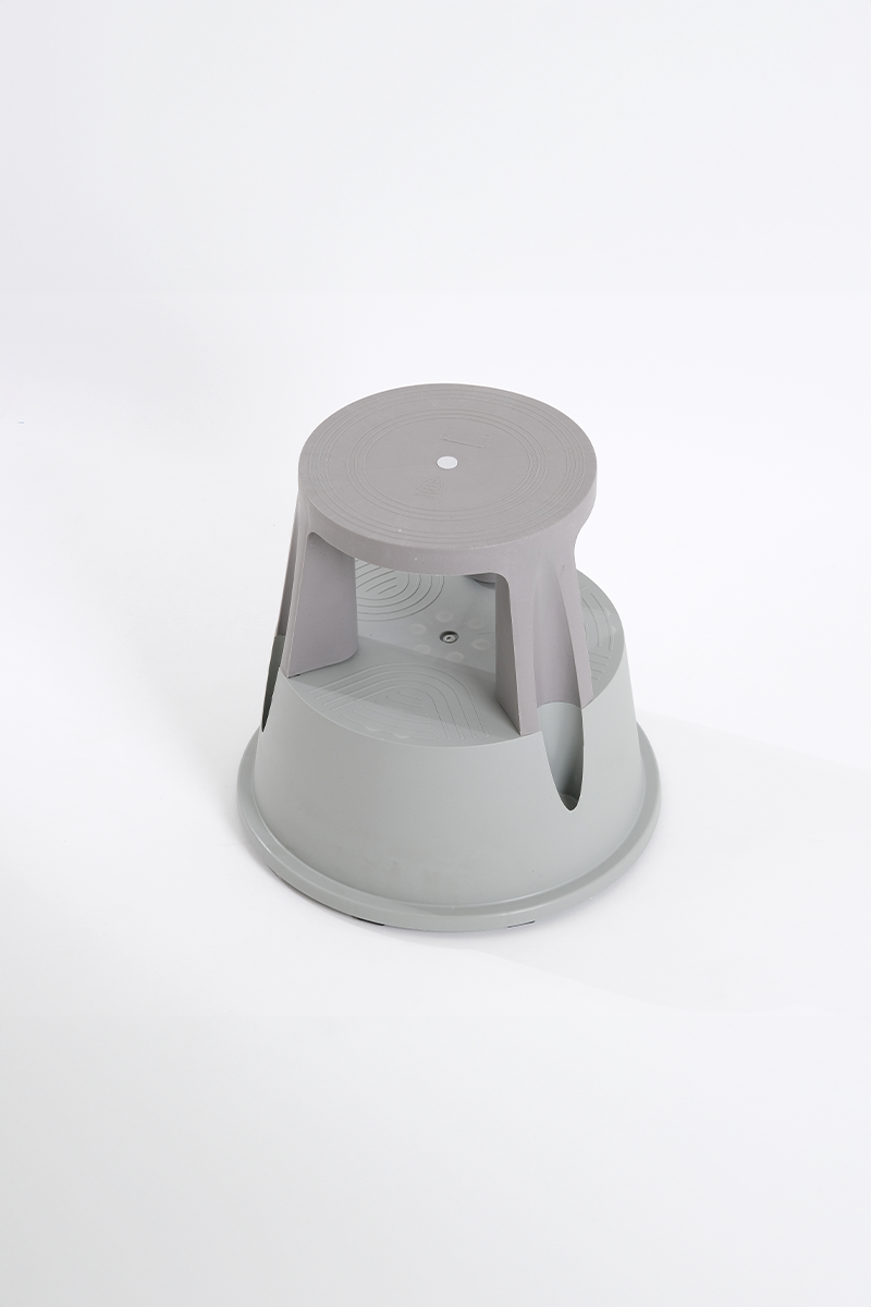 Non-Slip Stool Gray
