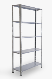 5 Katlı Civatalı Hafif Yük Rafı 200x31x93 cm Gri