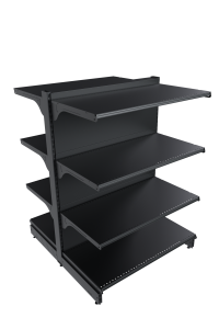 Metal Çift Yönlü Reyon 1430x1000x500 mm Antrasit