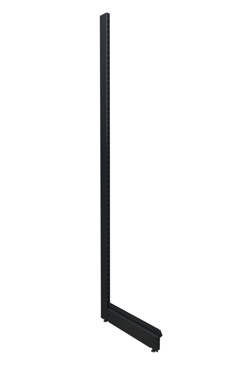 Metal Wall Shelf End Set 2270x500 mm Anthracite