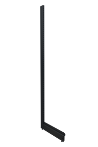 Metal Wall Shelf End Set 2270x500 mm Anthracite