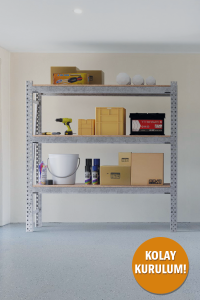 Heavy Duty Shelving Unit 180x180x60 cm