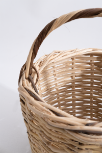 Hasır Balkon Sepeti H : 32 cm