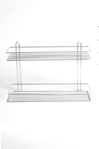 2 Tier Spice Rack Chrome