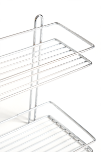 2 Tier Spice Rack Chrome