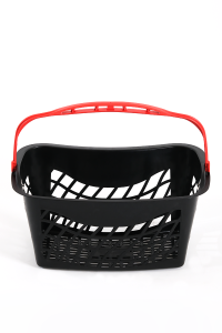 Plastic Market Hand Basket 26 L Red