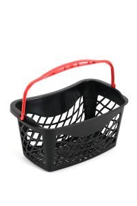 Plastic Market Hand Basket 26 L Red