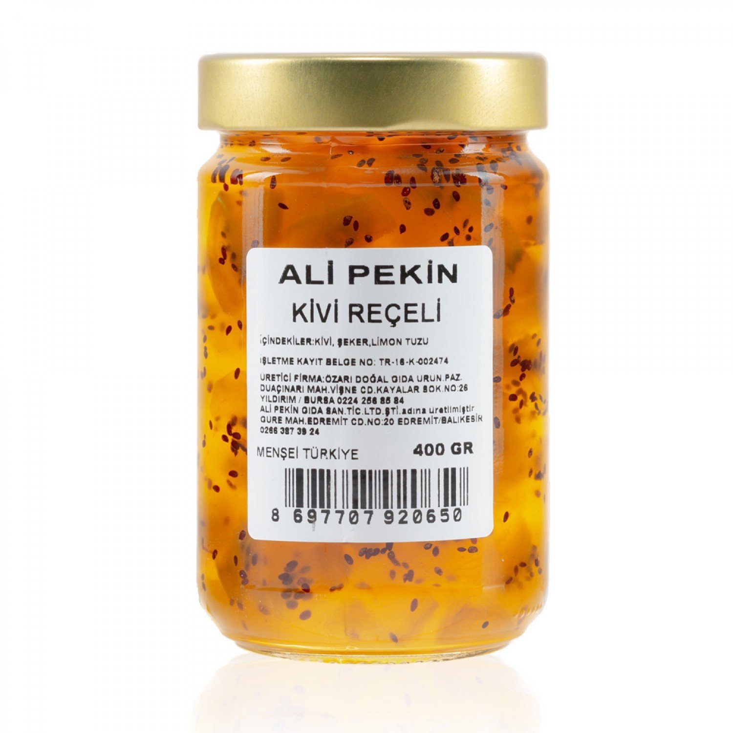 ALİPEKİN KİVİ REÇELİ 400 GR