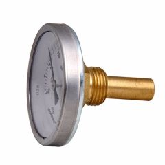 Moneks Ø63mm. 120˚C Arkadan 5cm. Daldırma ½'' Dişli CL.2,0 Termometre