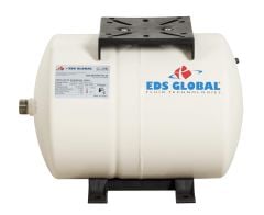 EDS Global 24lt. 10 bar Yatay Tip Sabit Membranlı Genleşme Tankı