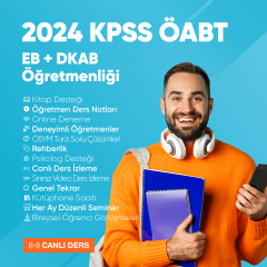 2024 EB + ÖABT Din Kültürü ve Ahlak Bilgisi Öğretmenliği DKAB Canlı Ders