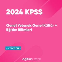 2024 KPSS GYGK + EB Video Ders