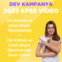 2023 KPSS ÖABT Din Kültürü ve Ahlak Bilgisi DKAB Öğretmenliği Video Ders + Din Kültürü ve Ahlak Bilgisi DKAB Öğretmenliği Genel Tekrar