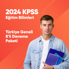 2024 KPSS Eğitim Bilimleri Türkiye Geneli 8'li Deneme