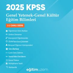 2025 KPSS GYGK + EB Canlı Ders