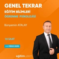 2024 Eğitim Bilimleri Öğrenme Psikolojisi Genel Tekrar Video Ders