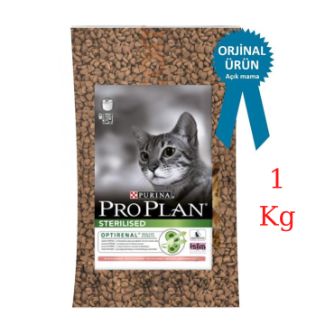 Pro Plan Sterilised Somonlu Kısır Açık Kedi Maması 1 KG