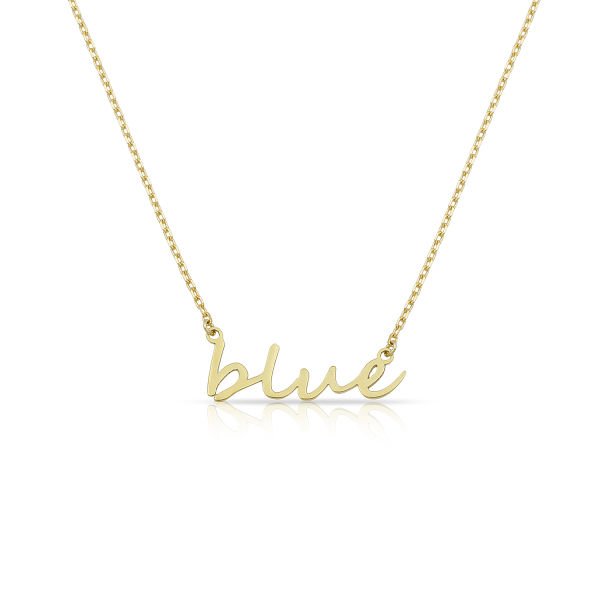 14K NAME NECKLACE
