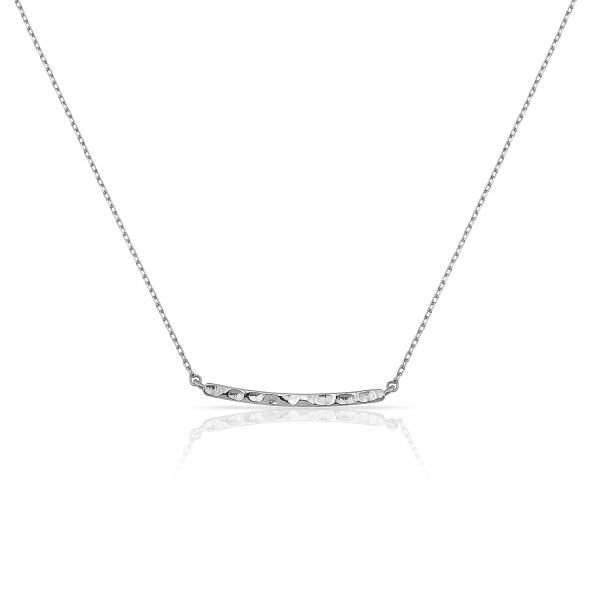 14K BAR NECKLACE