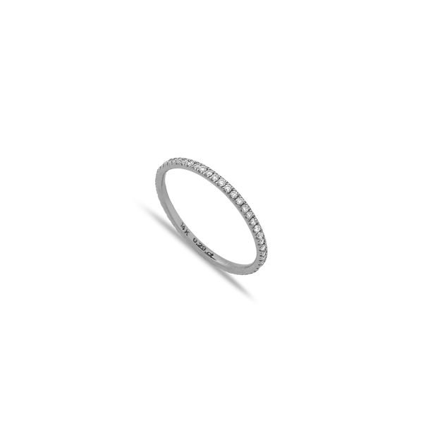 14K DIAMOND ETERNITY RING
