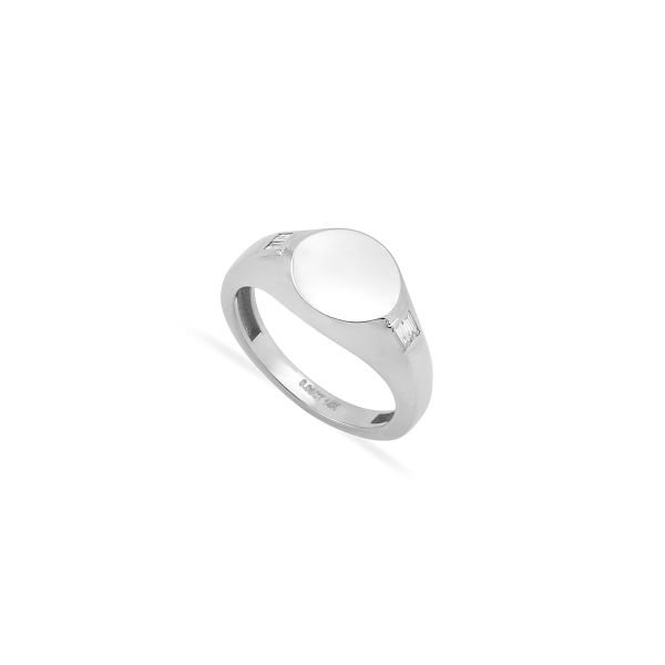 14K BAGUETTE DIAMOND RING