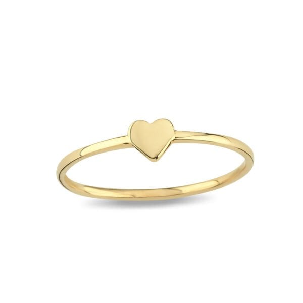 14K HEART RING