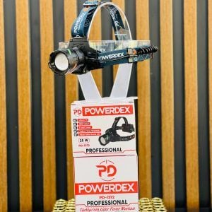 Powerdex PD-1372 25W Profesyonel Şarjlı Kafa Feneri