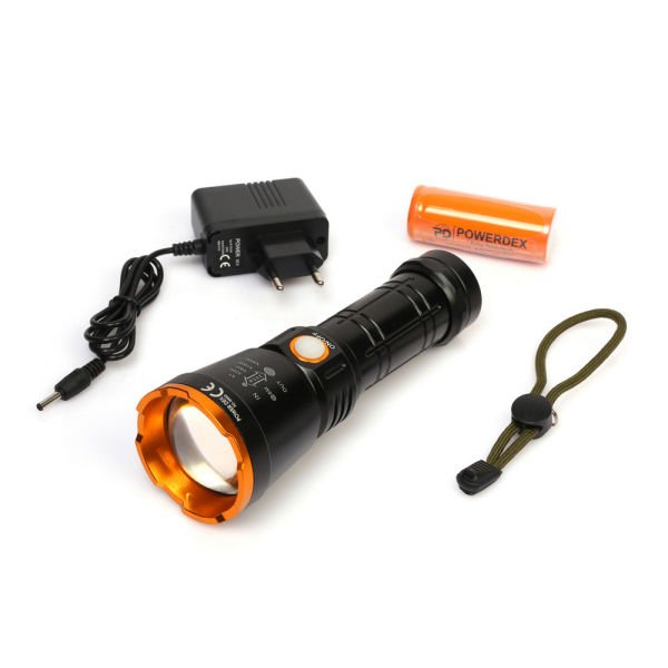 Powerdex PD-6682 15W 1000 Lümen Profesyonel Şarjlı El Feneri
