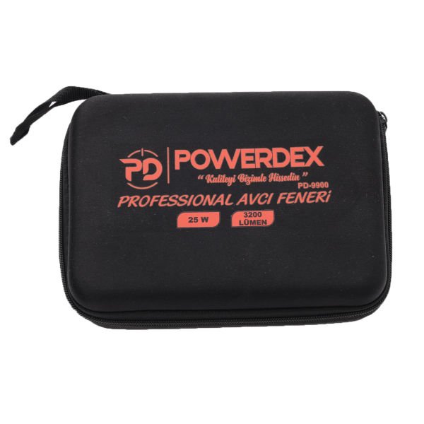 Powerdex PD-9900 25W Su Geçirmez Profesyonel Avcı El Feneri