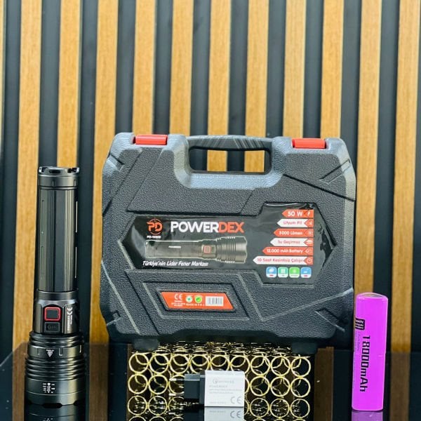 Powerdex PD-12500 50W Profesyonel Avcı Feneri