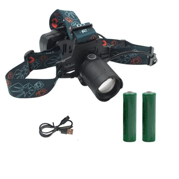 Powerdex PD-1272 20W Profesyonel Şarjlı Kafa Feneri