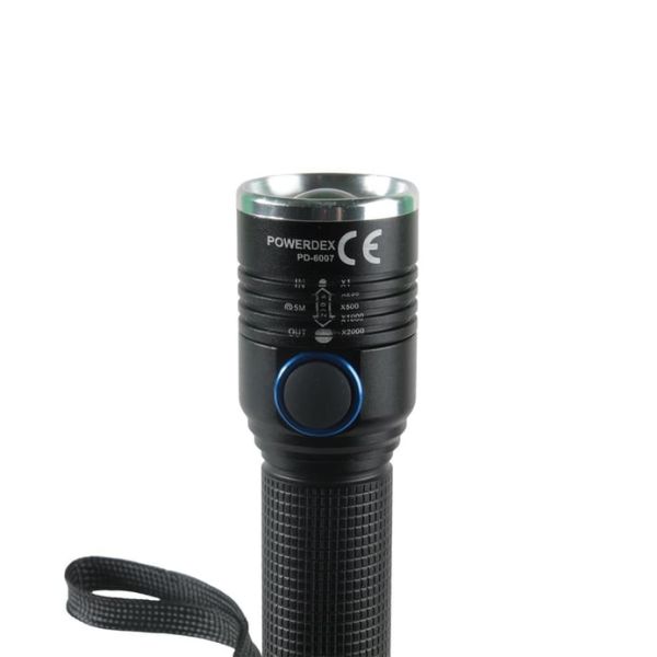Powerdex PD-6007 Su Geçirmez Şarjlı El Feneri