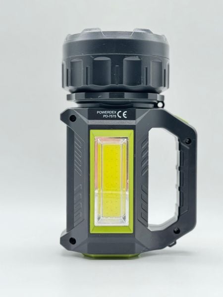 Powerdex PD-7575 Şarjlı ve Güneş Enerjili El Feneri ve Kamp Lambası