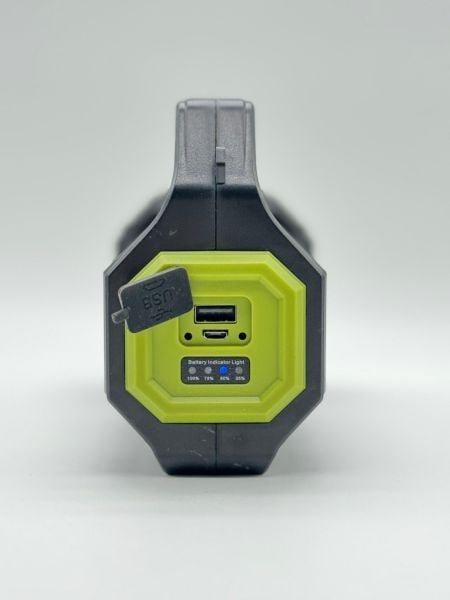 Powerdex PD-7575 Şarjlı ve Güneş Enerjili El Feneri ve Kamp Lambası